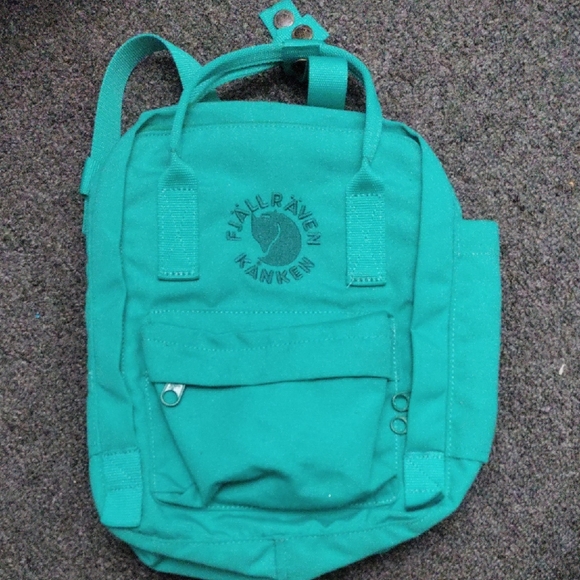 Fjallraven Kanken Backpack in Teal - Main Image